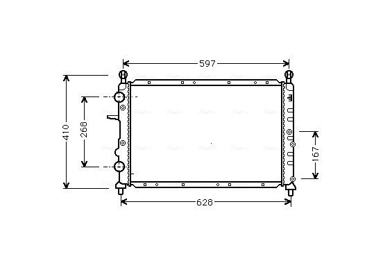 Radiateur FT2322 Ava Quality Cooling