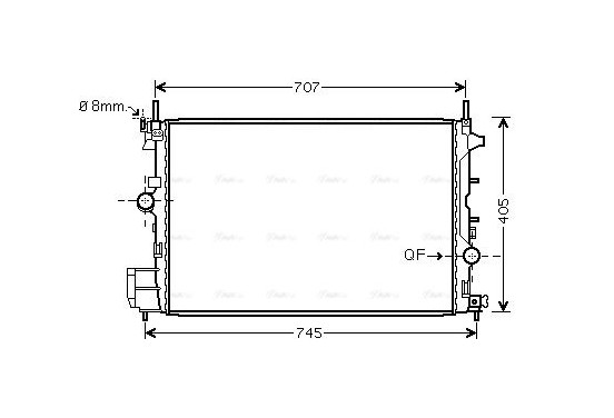 Radiateur FT2338 Ava Quality Cooling