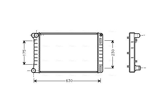 Radiateur FTA2210 Ava Quality Cooling