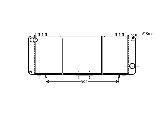 RADIATEUR GR CHEROKEE 25TD AT/MT 95 21002016 International Radiators