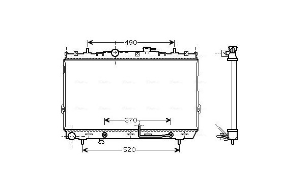 Radiateur HY2105 Ava Quality Cooling