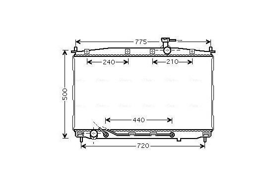 Radiateur HY2174 Ava Quality Cooling