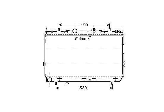 Radiateur HY2187 Ava Quality Cooling