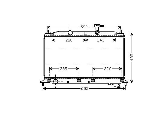 Radiateur HY2188 Ava Quality Cooling