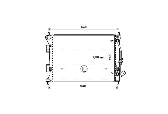 Radiateur HY2381 Ava Quality Cooling