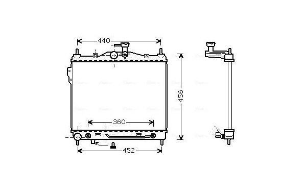 Radiateur HYA2102 Ava Quality Cooling