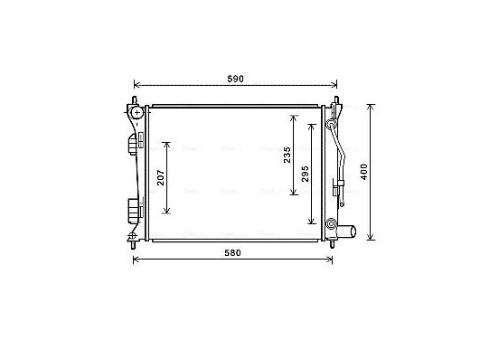 Radiateur HYA2276 Ava Quality Cooling