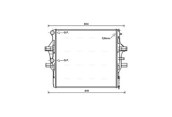 Radiateur IV2125 Ava Quality Cooling