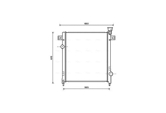 Radiateur JE2053 Ava Quality Cooling