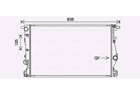 Radiateur JE2075 Ava Quality Cooling