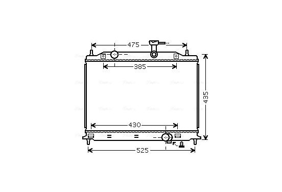 Radiateur KA2079 Ava Quality Cooling