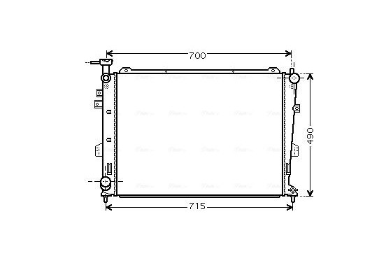 Radiateur KA2103 Ava Quality Cooling