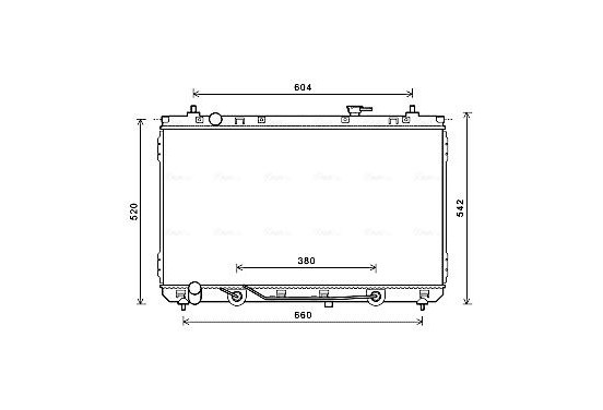 Radiateur KA2231 Ava Quality Cooling