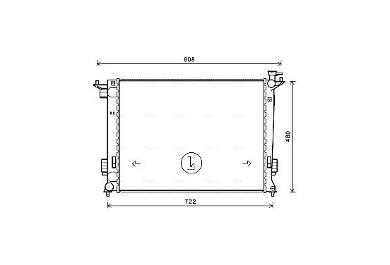 Radiateur KA2238 Ava Quality Cooling