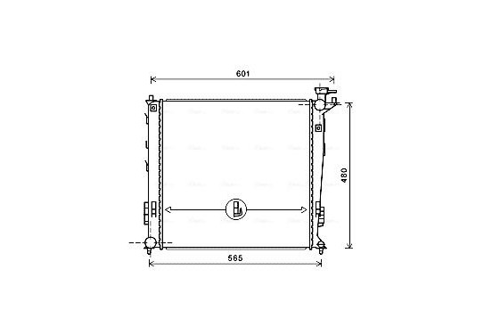 Radiateur KAA2239 Ava Quality Cooling