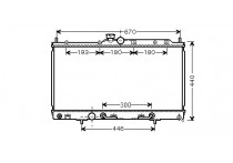 RADIATEUR LANCER6 16i AT vanaf '03