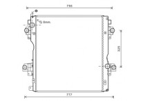 RADIATEUR LANDCRUISER 3.0TDi MT 10-