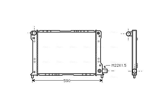 Radiateur LC2012 Ava Quality Cooling