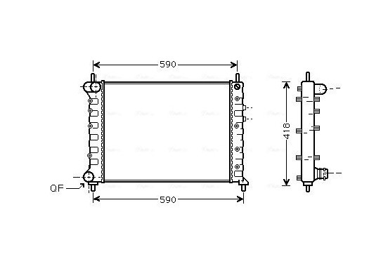 Radiateur LCA2075 Ava Quality Cooling