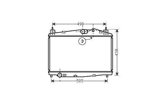 RADIATEUR MAZDA 2 1.4/1.6CDVi MT 07 27002229 International Radiators