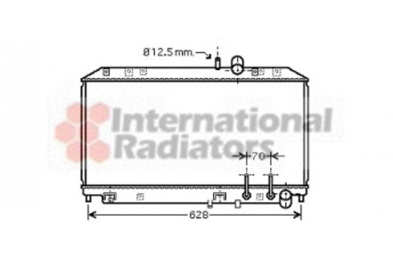 RADIATEUR MAZDA RX8 26i AT +zonder AIRCO vanaf '03 27002177 International Radiators