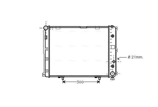 Radiateur MS2148 Ava Quality Cooling