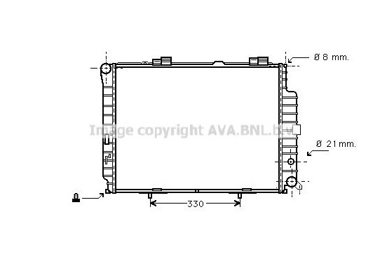 Radiateur MS2231 Ava Quality Cooling