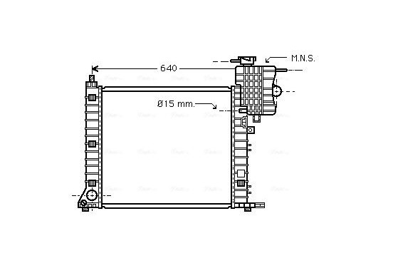 Radiateur MSA2264 Ava Quality Cooling