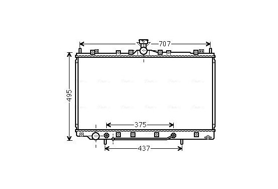 Radiateur MT2217 Ava Quality Cooling