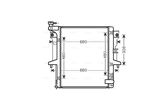 Radiateur MTA2202 Ava Quality Cooling