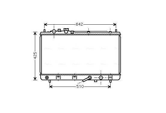 Radiateur MZ2167 Ava Quality Cooling