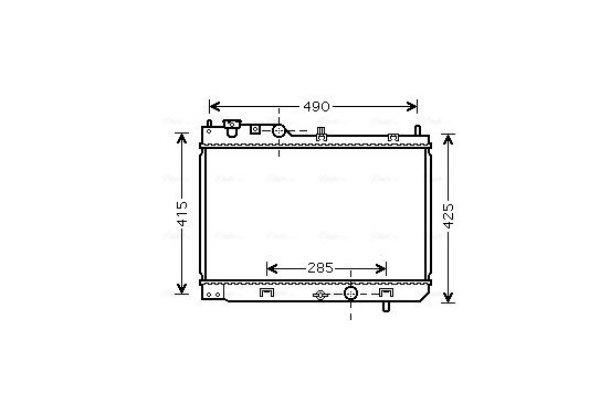 Radiateur MZ2214 Ava Quality Cooling