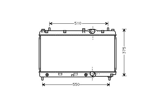 RADIATEUR NEON 2.0MT/AT +/zonder AIRCO 95-98 07002031 International Radiators