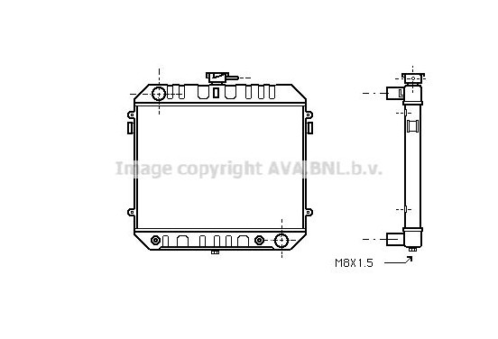 Radiateur OL2142 Ava Quality Cooling