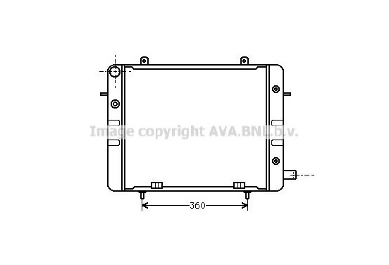 Radiateur OL2154 Ava Quality Cooling