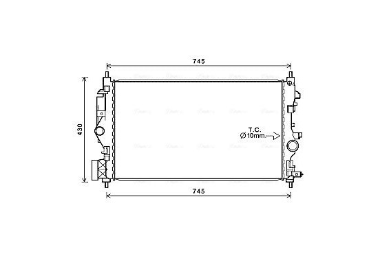 Radiateur OL2683 Ava Quality Cooling