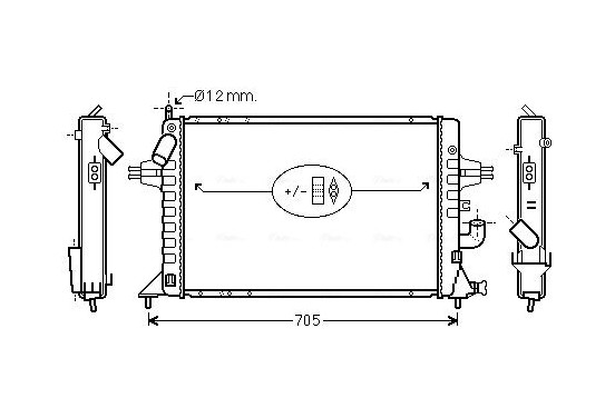 Radiateur OLA2294 Ava Quality Cooling