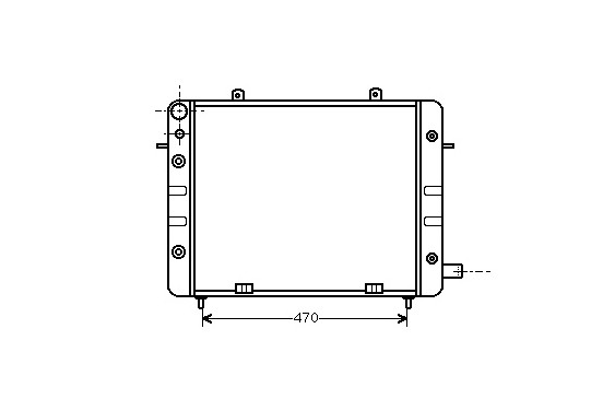 RADIATEUR   OPEL MONZA/SEN. 2.5E 37002084 International Radiators