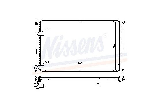 Radiateur - Origineel 63935A Nissens