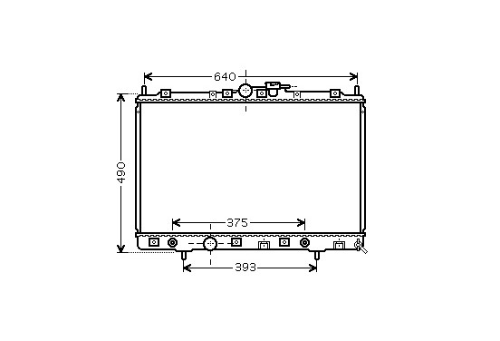 RADIATEUR PAJERO PININ 18/20 AT 99- 32002200 International Radiators