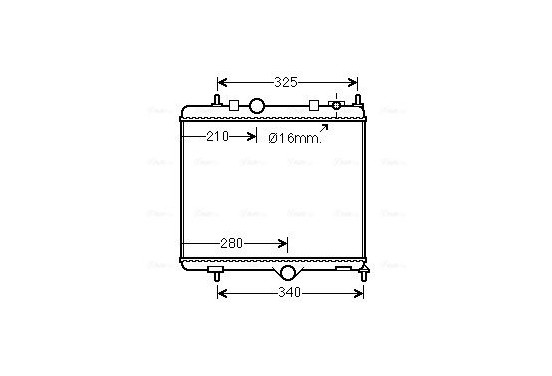 Radiateur PE2384 Ava Quality Cooling