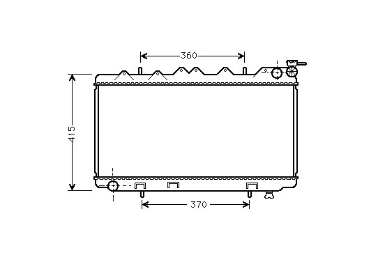 RADIATEUR PRIMERA BENZ 90- RADIATEUR 13002135 International Radiators