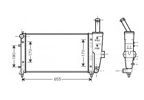 RADIATEUR PUNTO2 12i MT 02- new