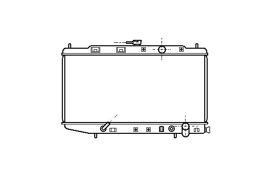 RADIATEUR RADIATEUR HONDA INTEGRA 25002059 International Radiators