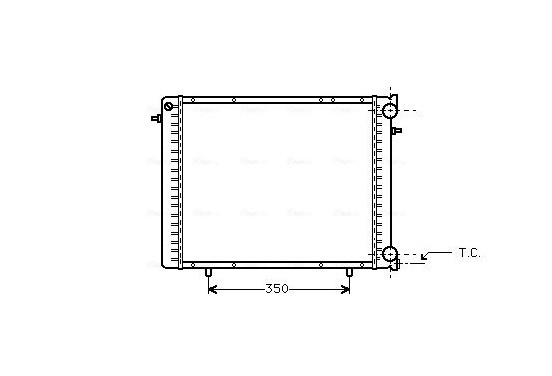 Radiateur RT2045 Ava Quality Cooling