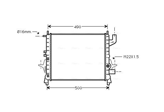 Radiateur RTA2262 Ava Quality Cooling