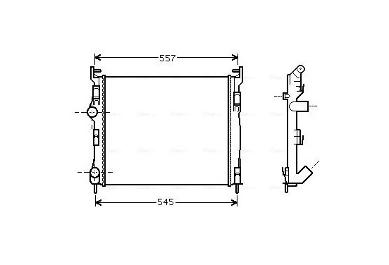 Radiateur RTA2326 Ava Quality Cooling