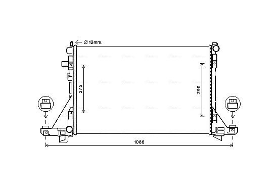 Radiateur RTA2605 Ava Quality Cooling