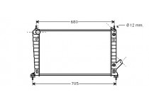 RADIATEUR SAAB 9-5 20/23 AT 05-