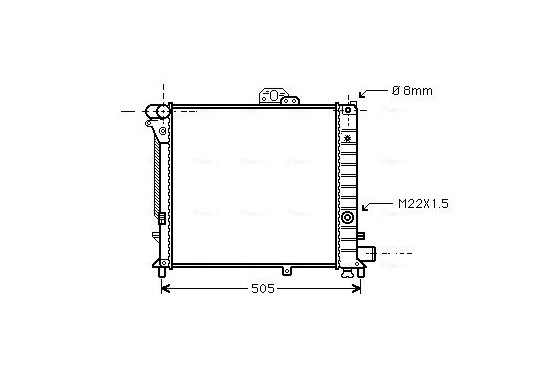 Radiateur SB2019 Ava Quality Cooling